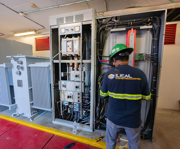 Instalación eléctrica industrial